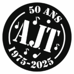 Logo Tilte 50 ans AJT Guggenmusik Neuchatel